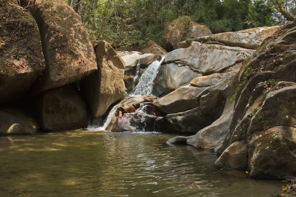 istock Waterfall Cascada Perdida on Rio Minca in Minca in Colombia 1262273719