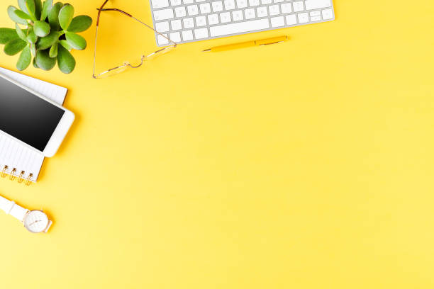 istock Business background with women’s accessories with copyspace 1262292575