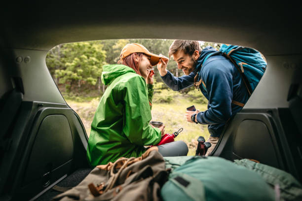 istock Finaly back to destination after long hiking 1262294522