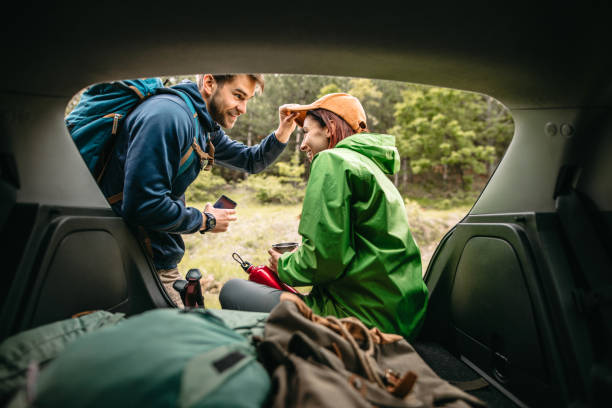 istock Finaly back to destination after long hiking 1262294638