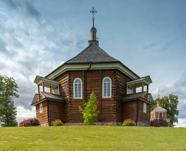 istock Labanoras Village Church, Lithuania 1262316723