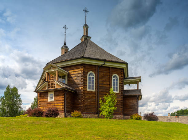 istock Labanoras Village Church, Lithuania 1262316744
