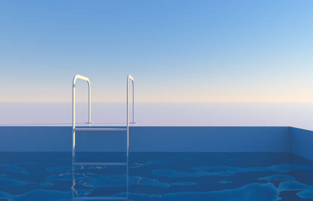 minimal 3d landscape background.