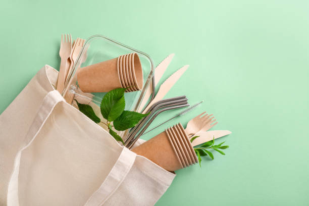 istock Eco friendly fast food containers 1262317741