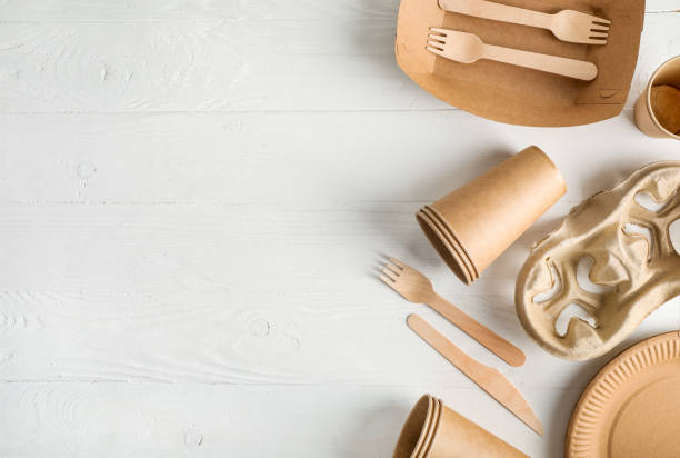 istock Eco friendly fast food containers 1262318951