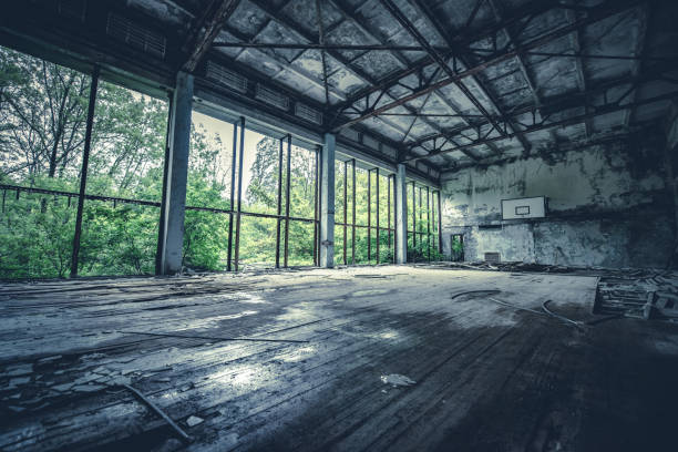 istock Abandoned radioactive school in Pripyat 1262319668