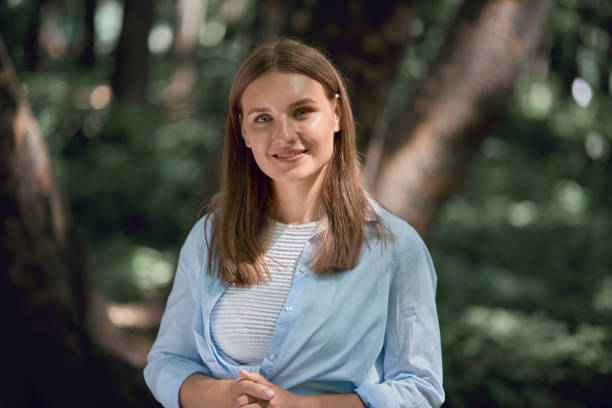 istock Smiling beautiful girl looking at the camera. 1262319878