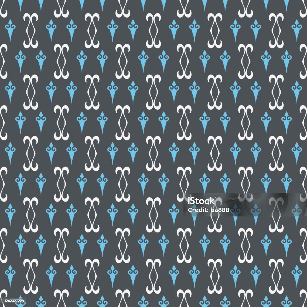 Background Pattern Modern Wallpaper Texture Seamless Geometric Patterns  Colors Black Blue And White Stock Illustration - Download Image Now - iStock