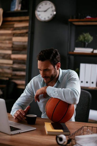 istock Businessman having a video call on laptop. 1262331764