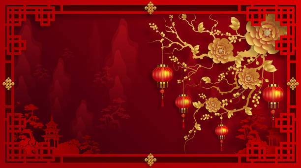 ilustrações de stock, clip art, desenhos animados e ícones de 0x year 2021 016 - hong kong china chinese culture pagoda