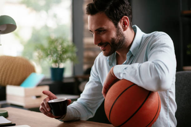 istock Businessman having a video call on laptop. 1262334636