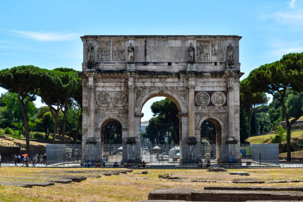 istock Triumphal Arch of Rome. 1262335206