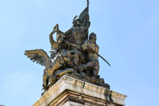 istock Statues of heroes in Rome 1262336317