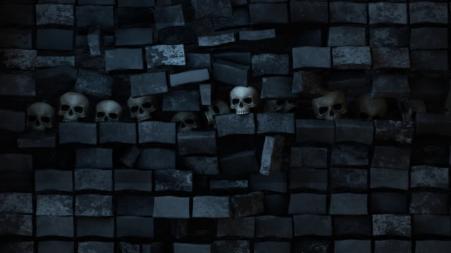 Wall of Skulls Pull Back