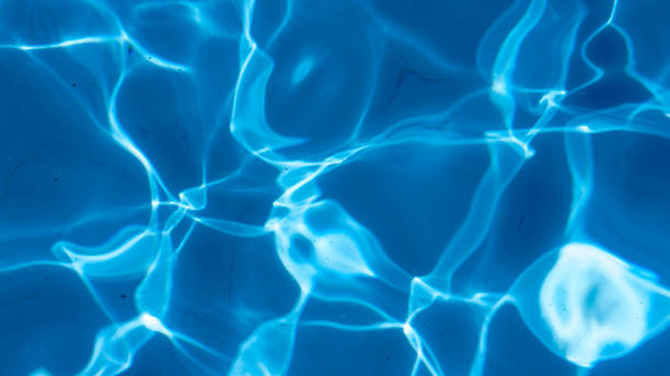 istock Waves of light in the water 1262356415