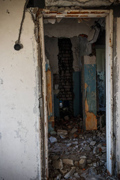istock Interior of the old abandoned apartment 1262356840