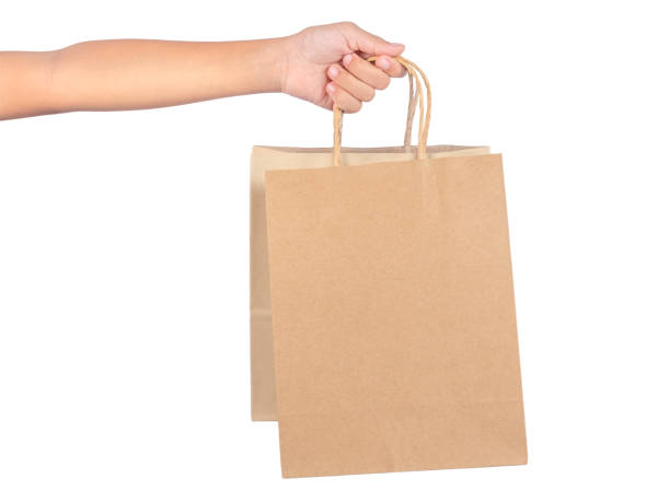Hand with Paper Bags