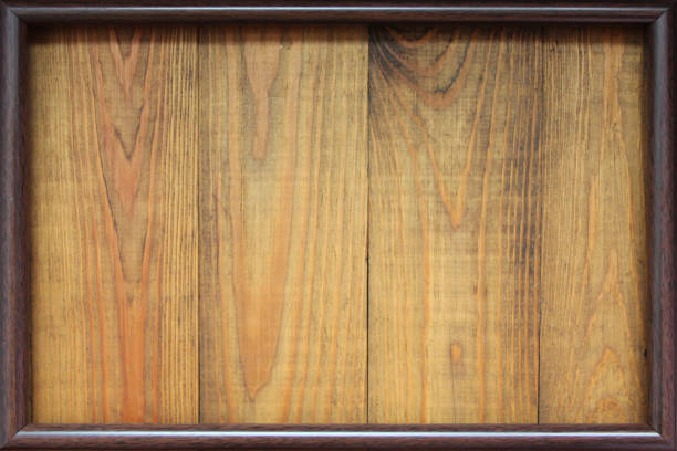 istock Dark frame on wooden texture. Old grunge dark texture 1262379041