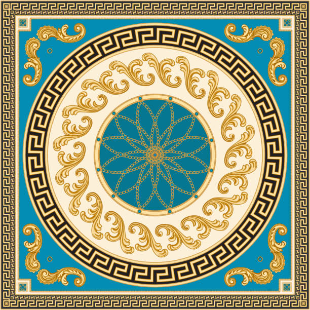 Circle Rug Vector 2,800+ Circle Rug Stock Illustrations, Royalty-Free Vector Graphics ...