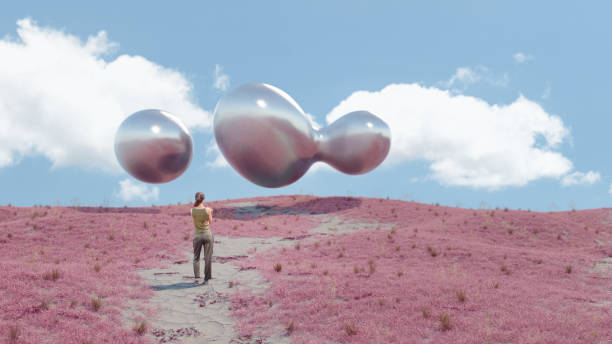istock Mysterious metallic drops in the sky 1262397590