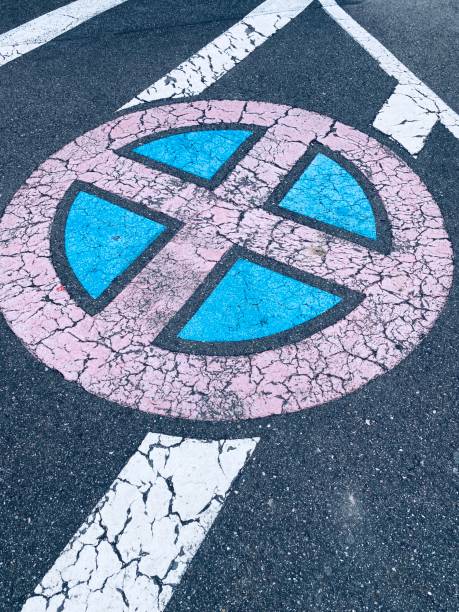 istock Absolutely no stopping road sign on asphalt, Germany 1262400027