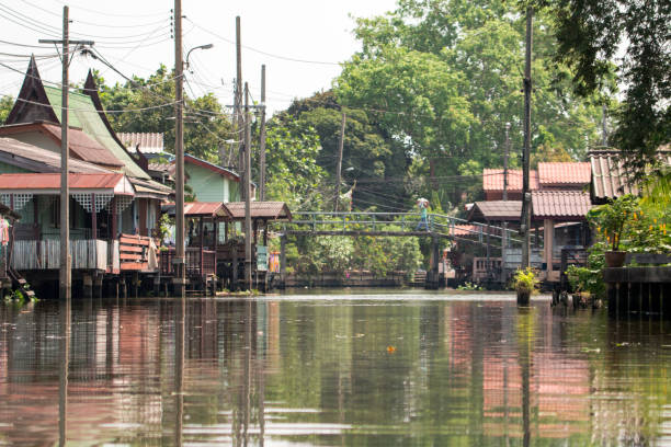 istock Stroll on the klong bangkok canal 1262404496