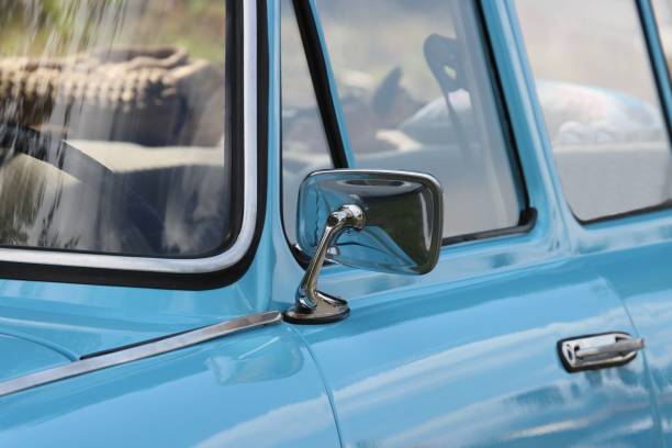 istock Vintage chrome mirror detail 1262406106