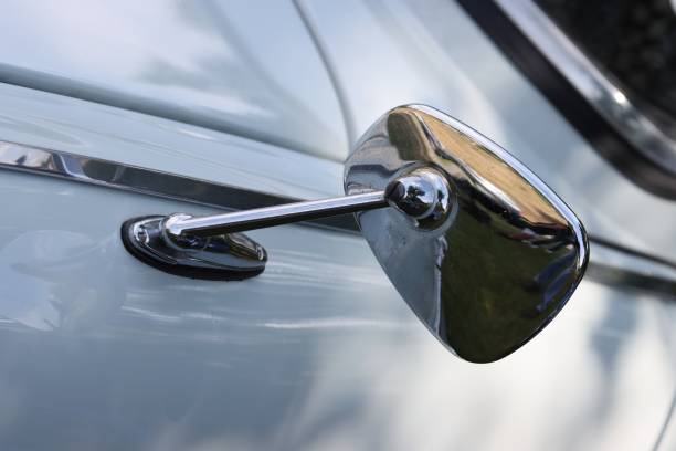 istock Vintage chrome mirror detail 1262406136