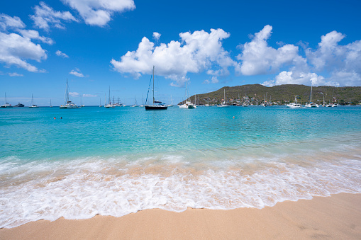 Bequia Island in Saint Vincent and the Grenadines