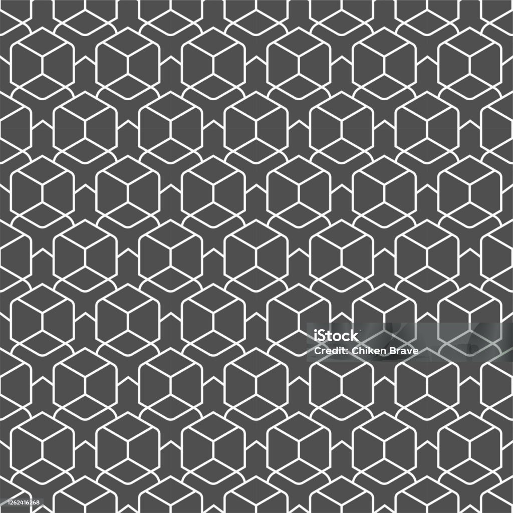 Poly Block Repeat Pattern Repetitive Fashion Graphic Poly Array Texture Repeat Minimal Vector ...