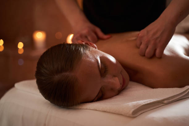 istock Relaxing therapy for both body and mind in spa salon 1262423504