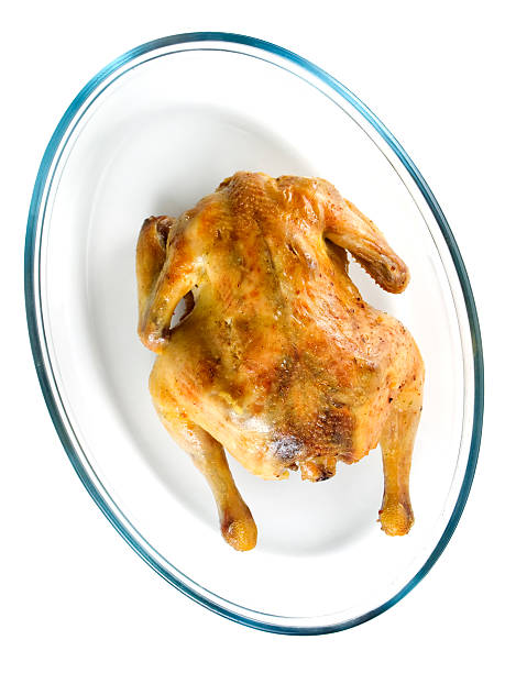 pieczony kurczak - roast chicken chicken full length roasted zdjęcia i obrazy z banku zdjęć