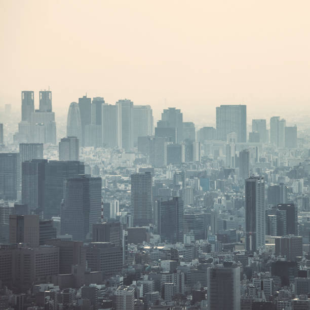 istock Big city view - Tokyo, Japan 1262451264