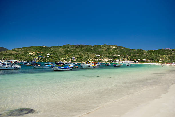 Tropical Beach Bay  arraial do cabo stock pictures, royalty-free photos & images