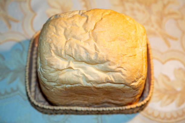 istock Freshly baked appetizing bread from the oven 1262466080