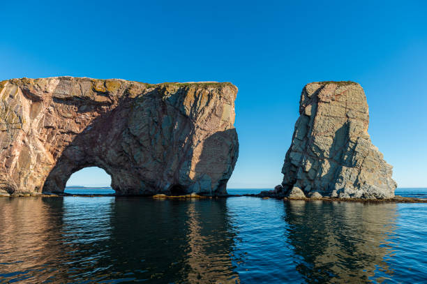 istock Rocher Perce rock in Gaspe Peninsula, Quebec, Gaspesie 1262482206