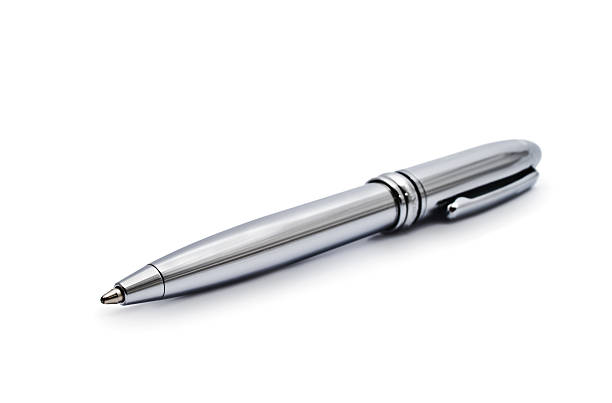 istock Ball Point Pen Isolated On White background 126248803