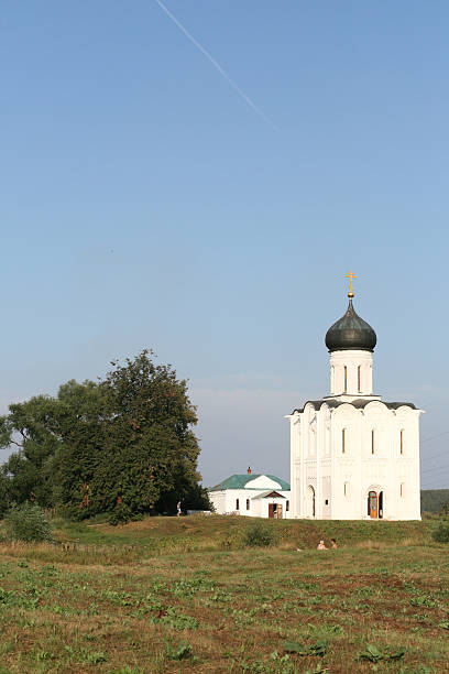 istock Church of the Intercession on Nerl river 126249065