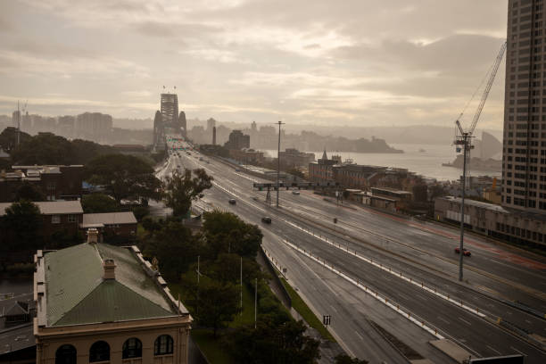 istock Sydney Harbor, looking North towards Harbor Bridge 1262558801