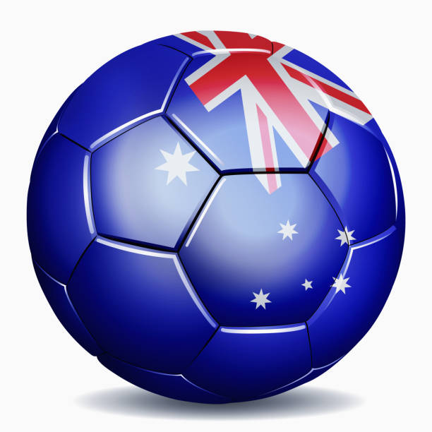 istock Australia flag on soccer ball 1262563279
