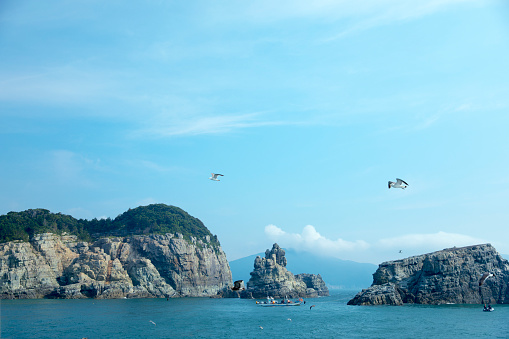 Beautiful island around Geoje Island (Korea)