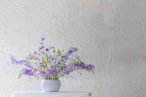 istock summer bouquet in blue and violet colors on white background 1262578252