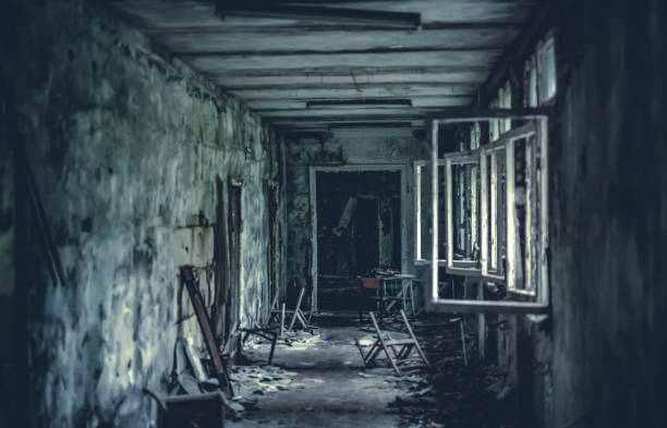 istock Abandoned radioactive school in Pripyat 1262587290