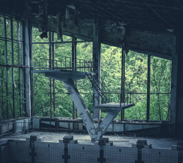 istock Abandoned radioactive school in Pripyat 1262587291