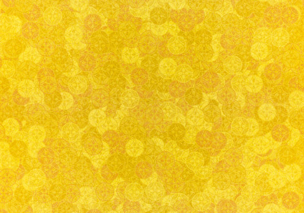 Gold texture of Japanese paper