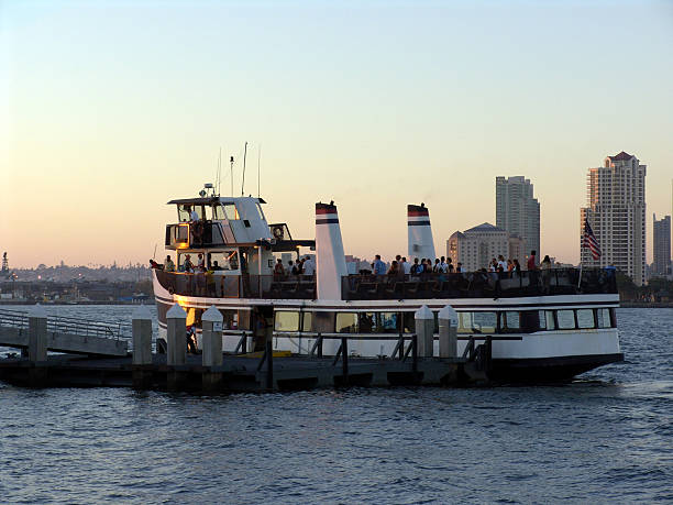 Harbor Cruises in San Diego stock photo