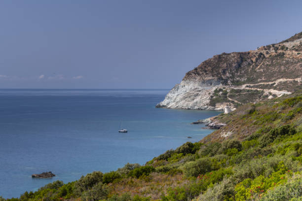 istock Nonza, tourist destination in the Cap Corse 1262610133