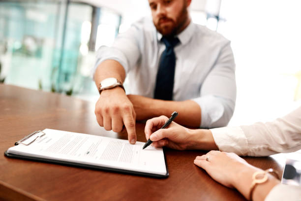 istock The agreement is only valid with your signature 1262611980