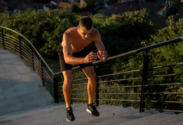 istock Outdoor workout at sunset 1262612176