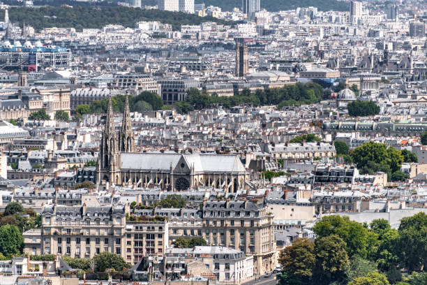 istock Neo Gothic Sainte-Clotilde church in Paris 1262614002